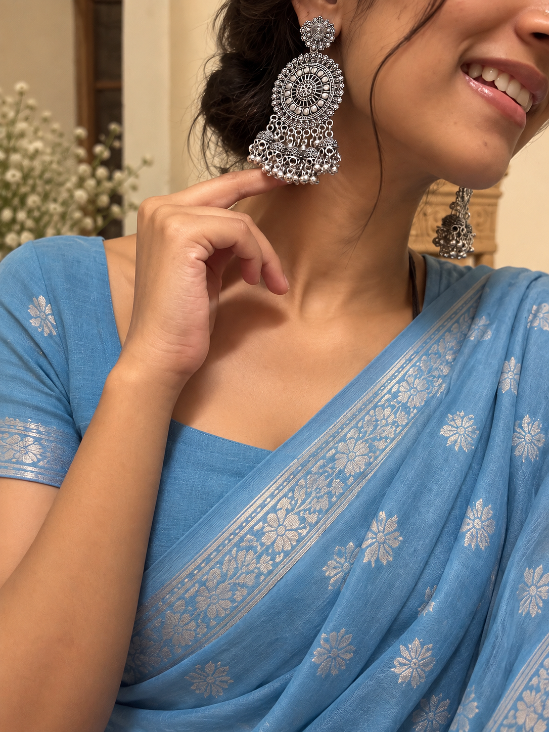 Chandbali Bell Jhumkas, earrings