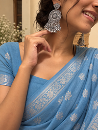 Chandbali Bell Jhumkas, earrings, photograph 2