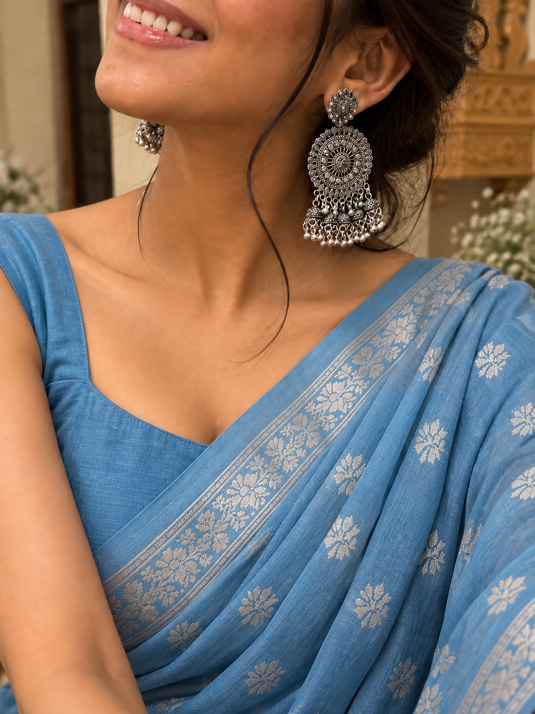 Chandbali Bell Jhumkas, earrings