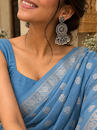 Chandbali Bell Jhumkas, earrings, photograph 1